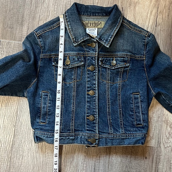 Hint Jeans Denim Jacket Size Large - Picture 10 of 13